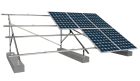 Concrete Solar Ground Mount